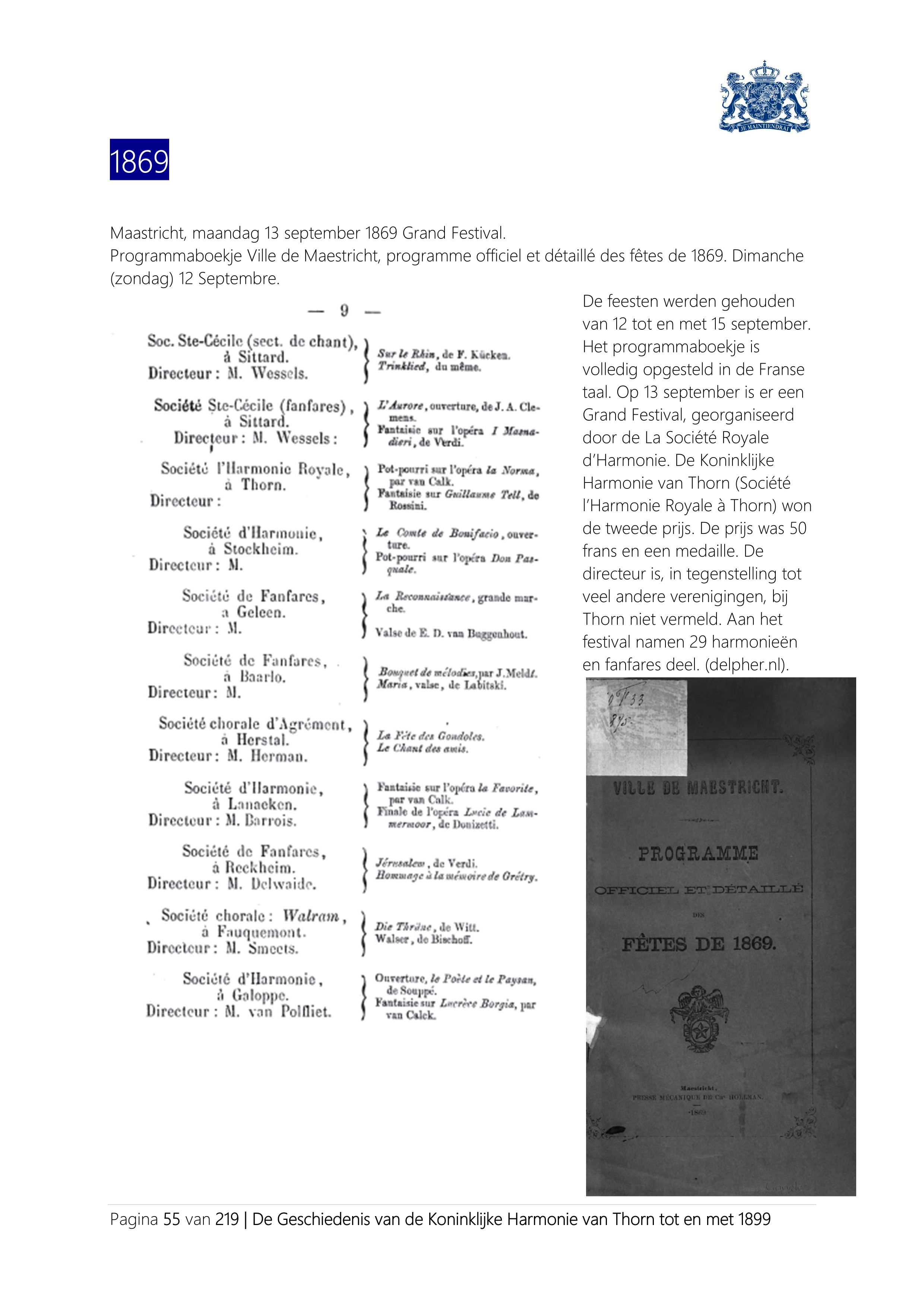 Terug naar de Wortels (Back to the Roots) — en naar 1869